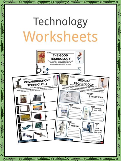 Technology Facts, Worksheets, Definition & History For Kids