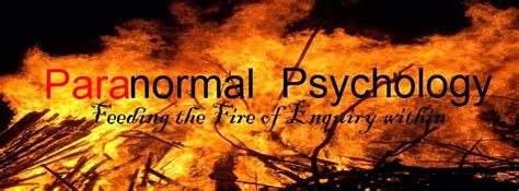 Paranormal Psychology