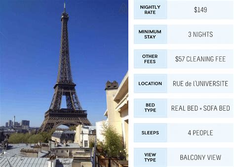 16 Paris Airbnb Listings With A View Of The Eiffel Tower