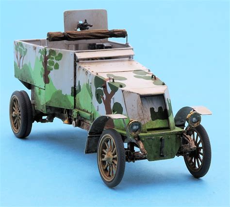 1/48th scale :: French Renault ED armored car