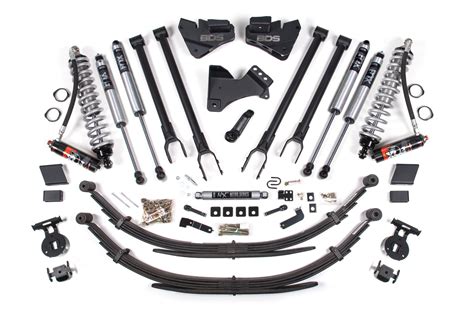 2017-2019 Ford F250-F350 4WD 4In. 4-Link Suspension Lift Kit - BDS1555Fpe - Suspension Superstore