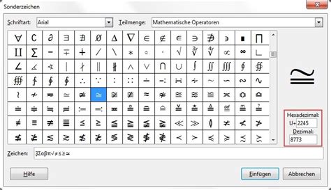 Mathematische Zeichen In Dokumente Einf 252 Gen So Geht S - Bank2home.com