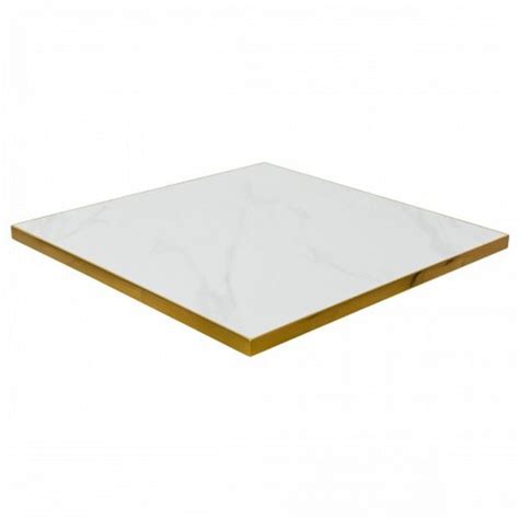 White Ceramic Square Table Top | Ceramic Table Top | Marble Table Top