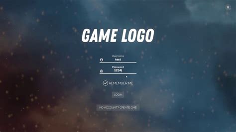 Field - Complete Main Menu UI #Main#Complete#Field#Menu | Game ui design, Premade logo templates ...