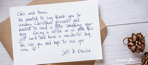 Why Handwritten Christmas Cards Mean So Much More - Handwrytten