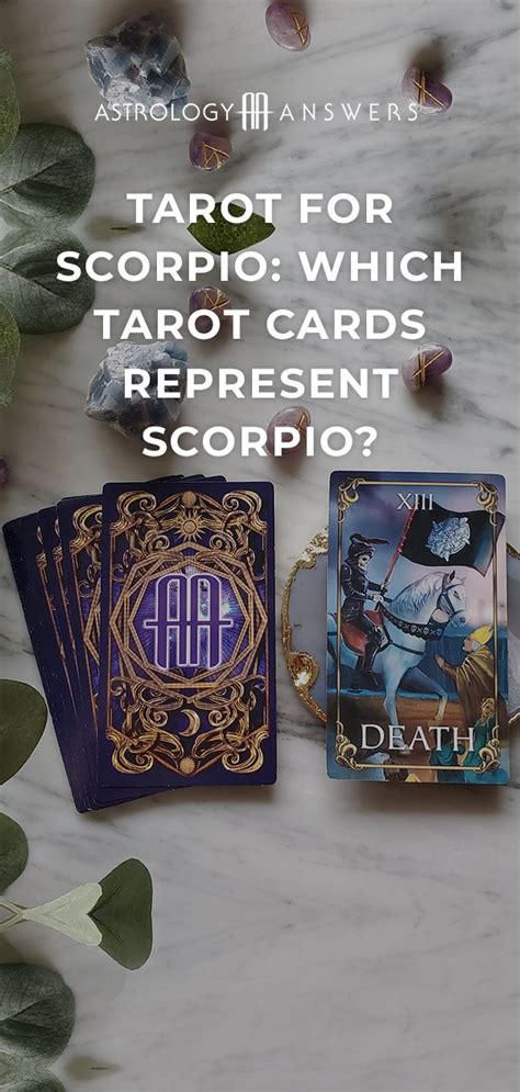 Tarot for Scorpio: Which Tarot Card Represent Scorpio?