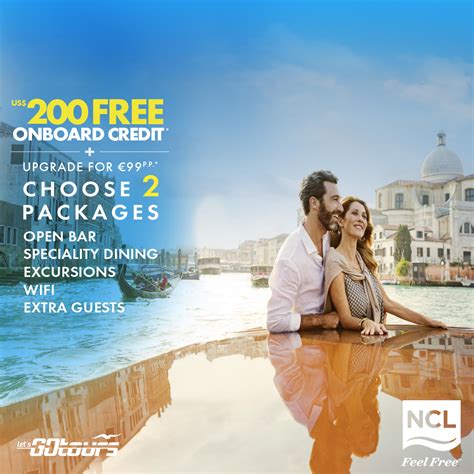 Up to $200 FREE Credit Onboard with NCL – Let's Go Tours