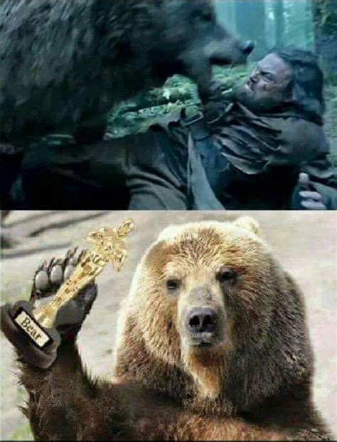 Bear Attacks Leonardo Dicaprio And Wins Oscar - JustPost: Virtually entertaining