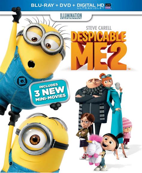 Despicable Me 2 on Blu-Ray DVD Review