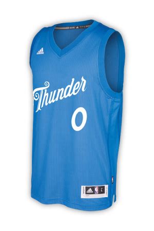 Oklahoma City Thunder Jersey History - Jersey Museum