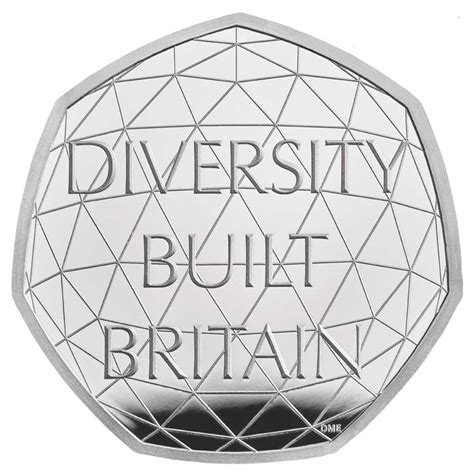 2020 50p Clelbrate Diversity BUNC Coin - Comm Coinage