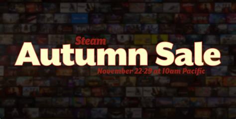 Steam Autumn Sale 2022 Schedule Officially Revealed