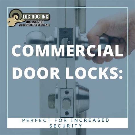 Commercial Door Locks: Perfect for Increased Security | Commercial door locks, Door locks ...