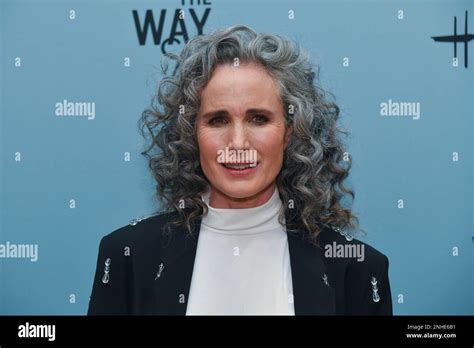 Photo by: NDZ/STAR MAX/IPx 2023 1/11/23 Andie MacDowell at 'The Way ...