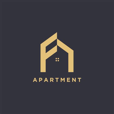 Apartment logo design vector with modern creative style concept 35166213 Vector Art at Vecteezy