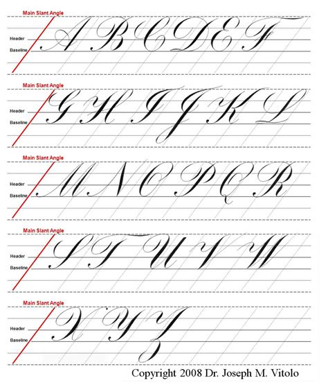 Alphabet Printable Cursive Writing Practice Sheets