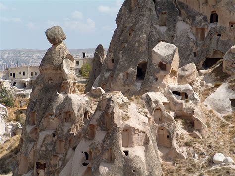 Uchisar Rock Houses in Turkey - Cappadocia Turkey