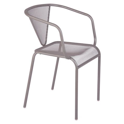 Clarius Metal Mesh Patio Arm Chair