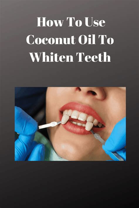 How To Use Coconut Oil To Whiten Teeth - Fast Life Tips