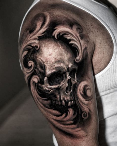 Skull Tattoo Meaning and Designs – Best Tattoo Shop In NYC | New York City Rooftop | Inknation ...