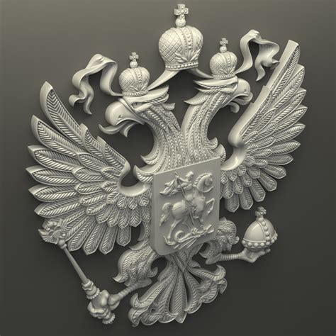 Gerb russia 3D model - TurboSquid 1168422