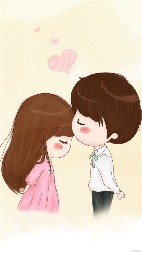 Cute Cartoon Couple Wallpapers - Wallpaper Cave