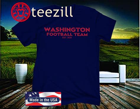 2020 Washington Football Team Shirt - teezill