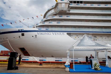 Viking Cruises floats out seventh ship Viking Venus - Cruiseguru