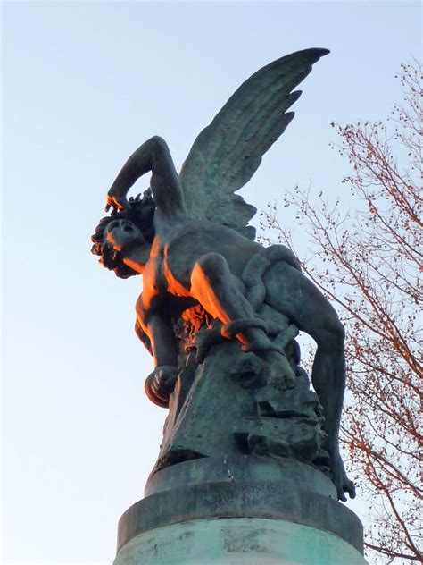 Fallen Angel Statue - Retiro park, Madrid | I happened to be… | Flickr