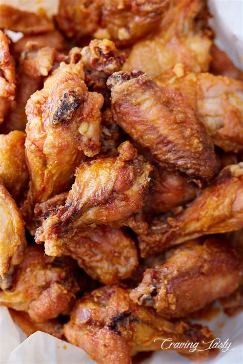 Extra Crispy Baked Chicken Wings - Craving Tasty