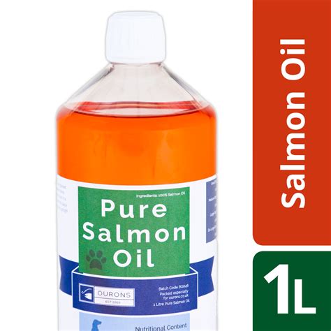 Salmon Oil for Dogs 1 Litre Pure Fish Oil – Ourons