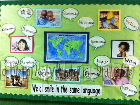 love this bulletin board shows students that just because you come from ...