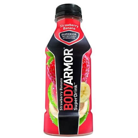 Body Armor Strawberry Banana Sports Drink blends electrolytes ...