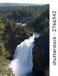 Lewis Falls in Yellowstone National Park, Wyoming image - Free stock photo - Public Domain photo ...