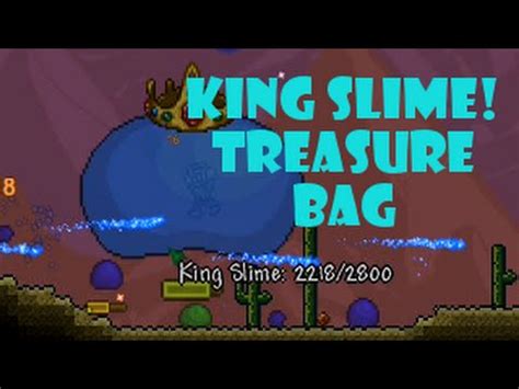 Terraria King Slime Expert Mode! - YouTube