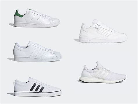 Top 5 white Adidas sneakers to wear