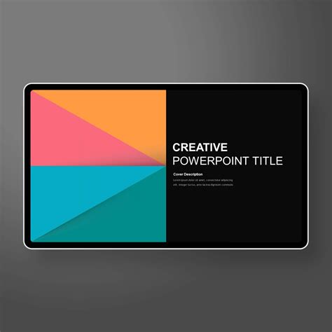 Modern Geometry PowerPoint Templates - PowerPoint Free