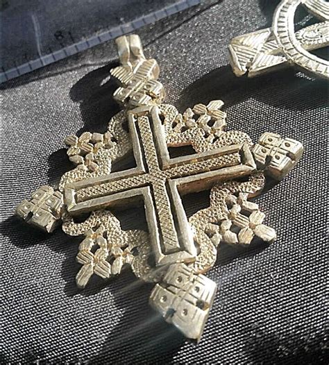 3D Ethiopian Orthodox Coptic Cross Pendant 1 - Mahiber | 2024