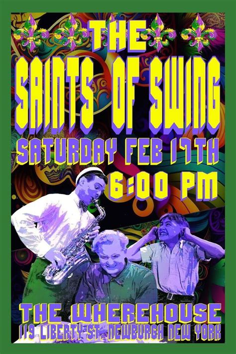 THE SAINTS OF SWING, THE WHEREHOUSE, Newburgh, 17 February 2024 | AllEvents