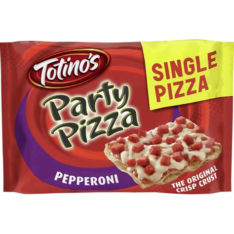 Totino's Pepperoni Party Pizza, Frozen Pizza, 10.2 oz. - Walmart.com ...