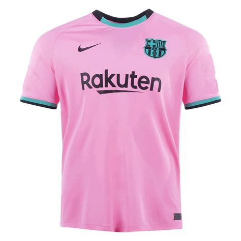 gogoalshop | 20/21 Barcelona Third Away UCL Lionel Messi #10 Pink Soccer Jerseys Shirt | Barcelona