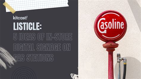 Gas Station Digital Signage ️ Efficient 5 Ideas of In-Store Digital ...