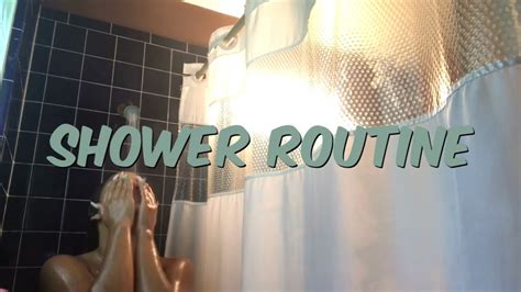 Shower Routine