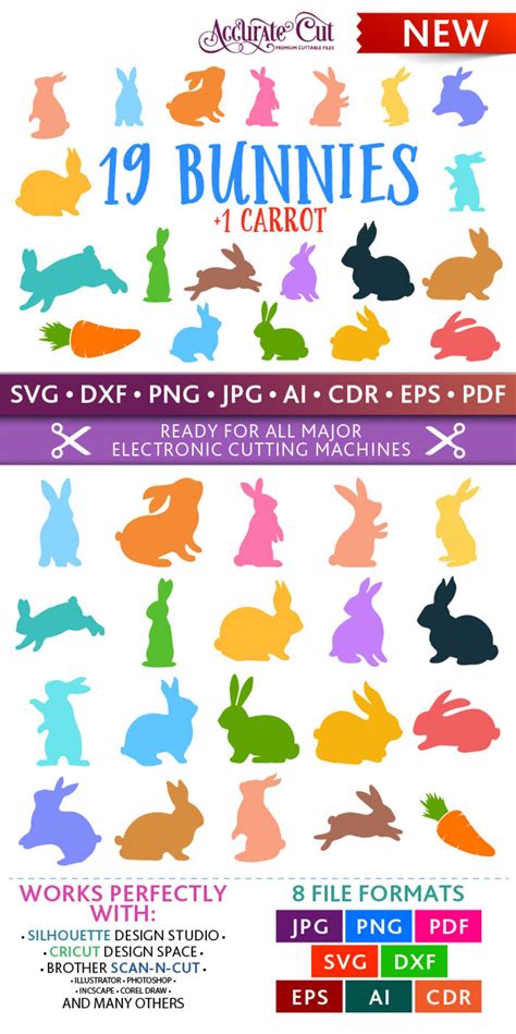 Bunny Outline Svg Rabbit Outline Svg Bunny Shape Svg Rabbit | Etsy