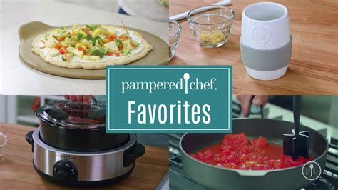 Pampered Chef Favorites! - YouTube