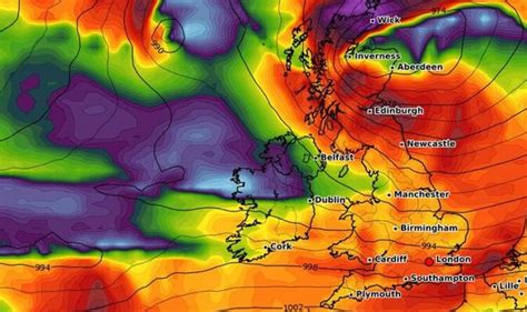 UK storm forecast: Strong winds and torrential rain to batter Britain ...