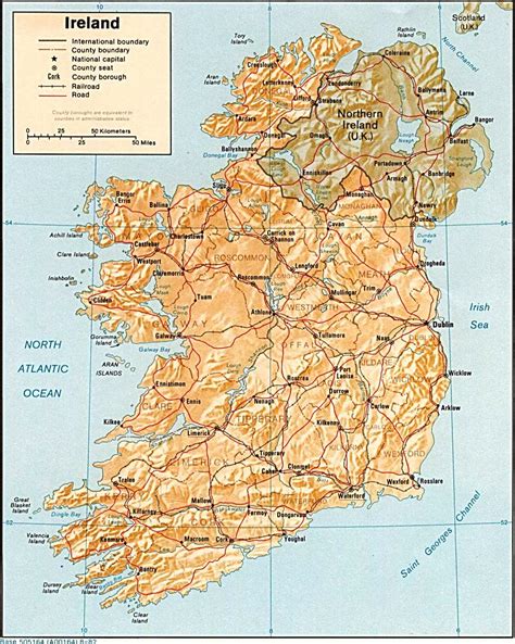 Republic of Ireland Map