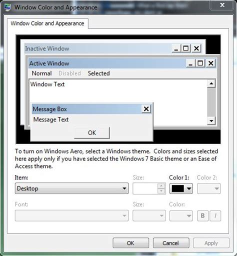 Windows 7 classic theme black taskbar? - Windows 7 Forums
