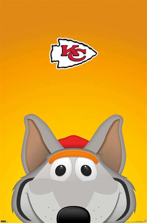 NFL Kansas City Chiefs - Mascot K. C. Wolf 20 Poster - Walmart.com - Walmart.com