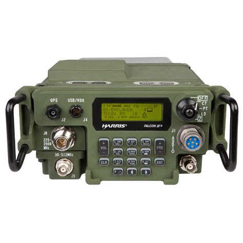 Harris Falcon III® AN/PRC-117G(V)1(C) Multiband Networking Manpack Radio | GLOBALIN BUSINESS